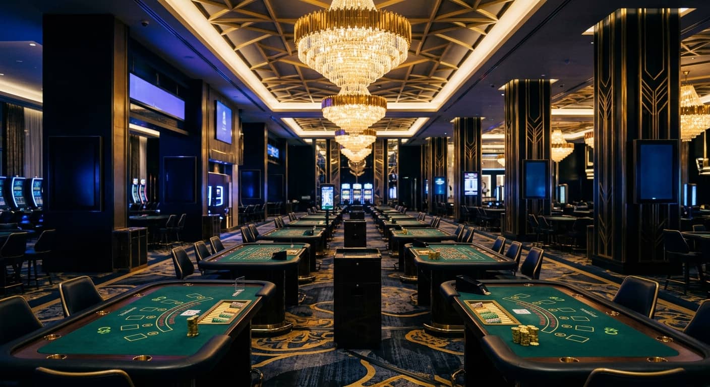Premium online casino experience — slots, table games, and live dealer
